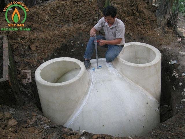 Cụm bể composite công nghiệp